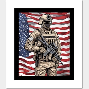 Military Force Posters and Art